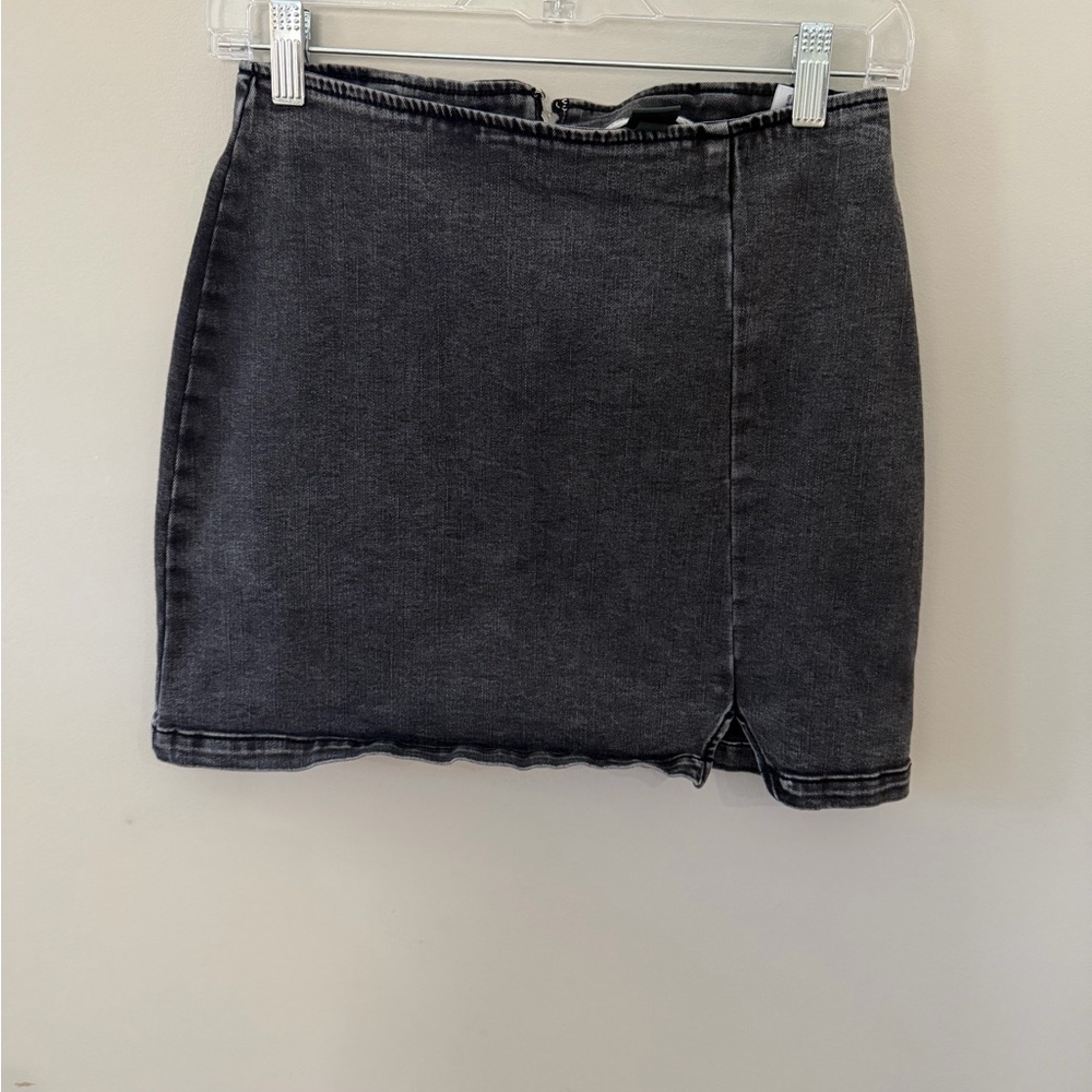 Wild Fable Charcoal Mini Skirt